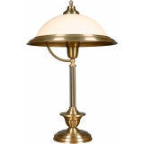Mosazná stolní lampa 442 Orion (Braun)