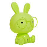 Dětská stolní lampička 308801 králík zelený (Sanico)