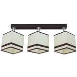 Lampa sufitowa plafon żyrandol abażury 117-B3 E27