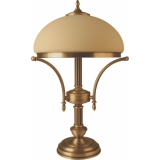 Mosazná stolní lampa 392 Wenus (Braun)