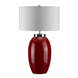 Victor 1 žárovka Large Stolní lampa - Red