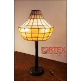 Vitrážová stolní lampa Akrus 30 (Hallux)