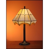 Vitrážová stolní lampa Piro 30