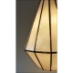 Vitrážový lustr Art Deco 17 (Hallux)